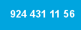 924 431 11 56 924 431 11 56